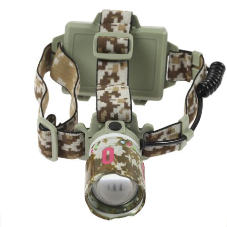 Фонарь налобный, светодиодный, арт. 8117M-TG